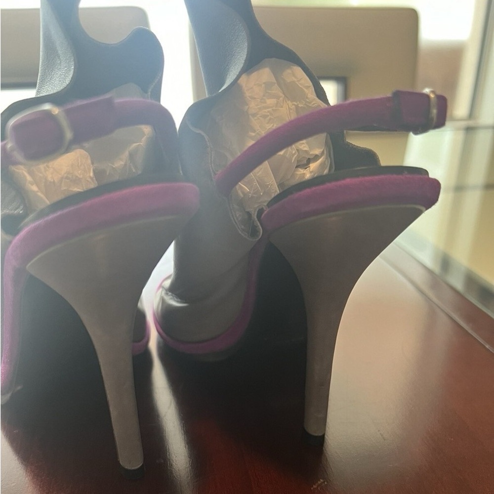 Balenciaga Cagole Leather Heels - Picture 3 of 5